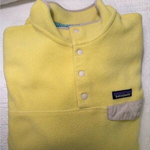 Patagonia Synchilla Light Yellow Fleece